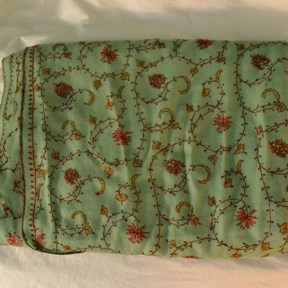 Embroidered Scarf